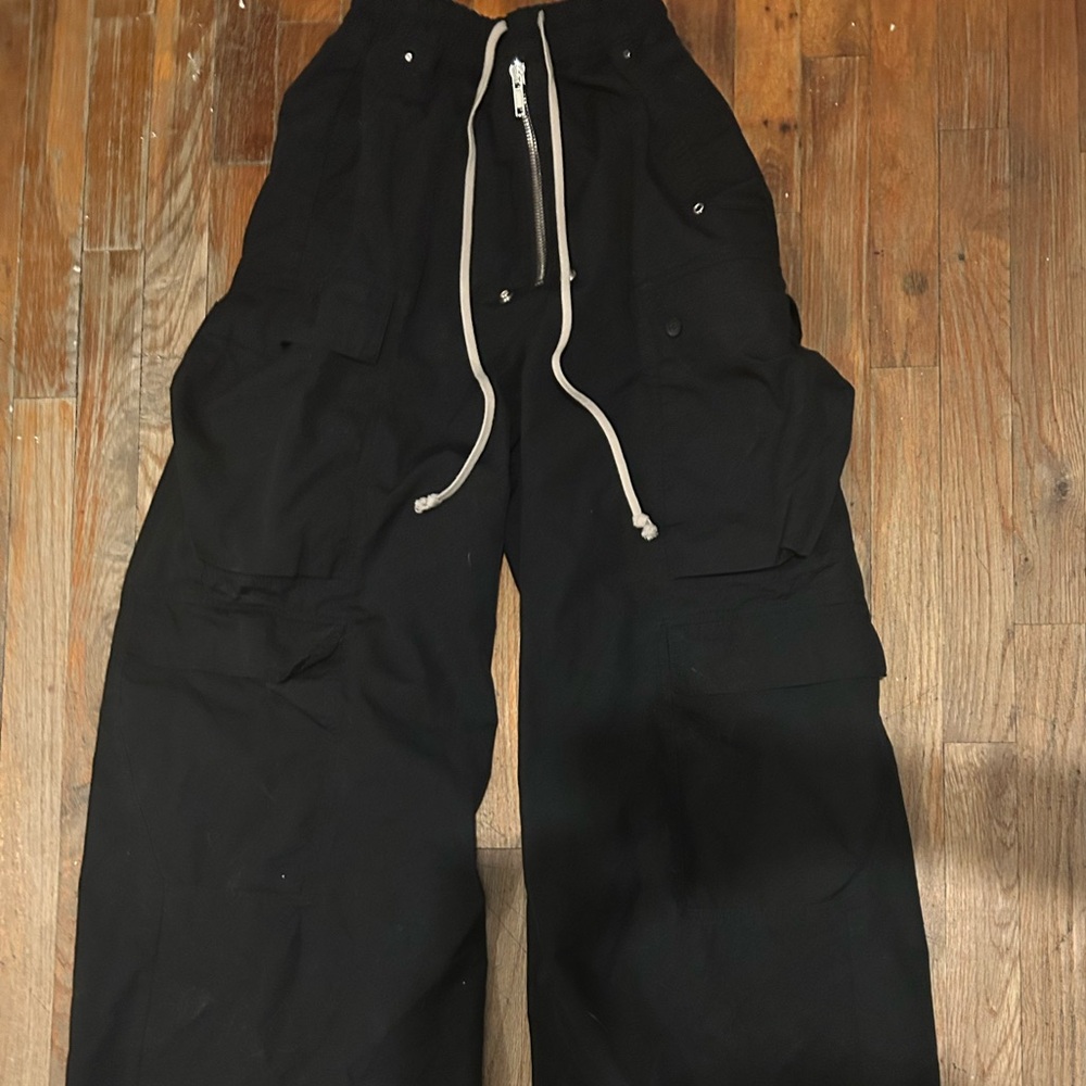 Men's Black Cargo Pants